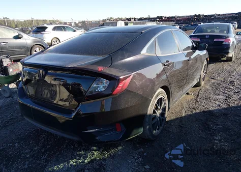 2016 Honda Civic Lx from USA, damaged, VIN 19XFC2F59GE095661